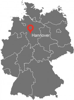 Deutschlandkarte, Hannover